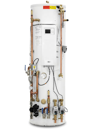 Ideal HP290 DHW Pre-Plumbed Cylinder with Buffer 250L 1 Zone