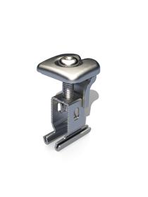 RS1 Universal End and Mid Clamp 30 - 50mm Silver ONE FOR ALL (Pack of 50)