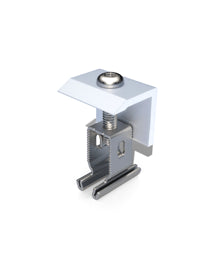 End Clamp+ 30 - 50mm Silver (Pack of 120)