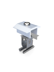 Middle Clamp+ 30 - 50mm Silver (Pack of 120)
