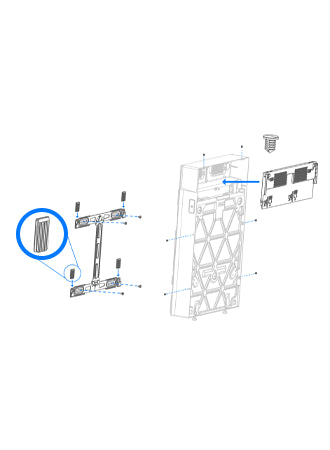 Powerwall 3 Expansion Stacking Kit - 1978070-00-B