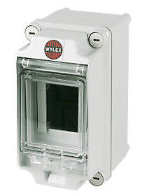 Wylex WBE3 - 3 module meter enclosure