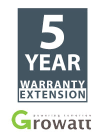 Growatt Warranty Ext.of 5 years (Total 15y) for MIC2000TL-X