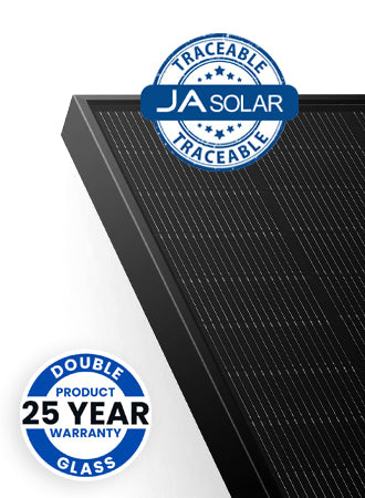 455W N-type Bifacial Double Glass Traceable LB All Black MC4