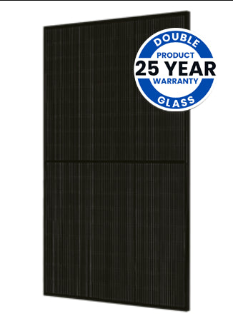 JA Solar 465W N-Type Double Glass Monofacial Traceable All Black Solar Panel