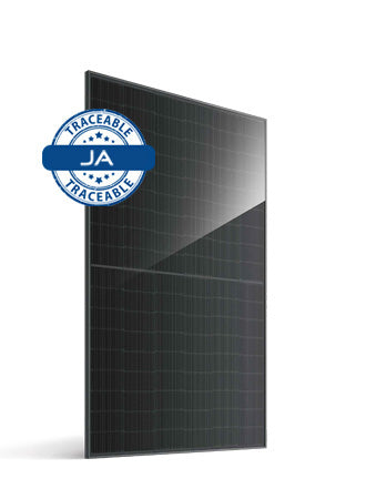 JA Solar 465W N-Type Double Glass Monofacial Traceable Low Carbon All Black Solar Panel