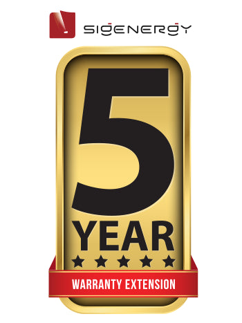 Sigenergy Warranty Ext. of 5 years for Sigen PV 60M1