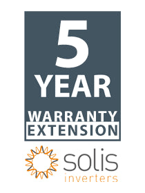 Solis S6 Warranty Ext. of 5 years (Total 10y) for S6 GR1PK 8kW