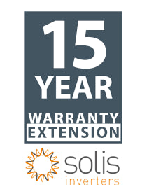 Solis Warranty Ext. of 15 years (Total 20y) for S6 GC80 to 125kW